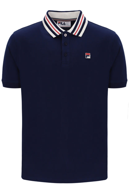 Fila | Achille Heritage Tape Basic Polo - Fila Navy