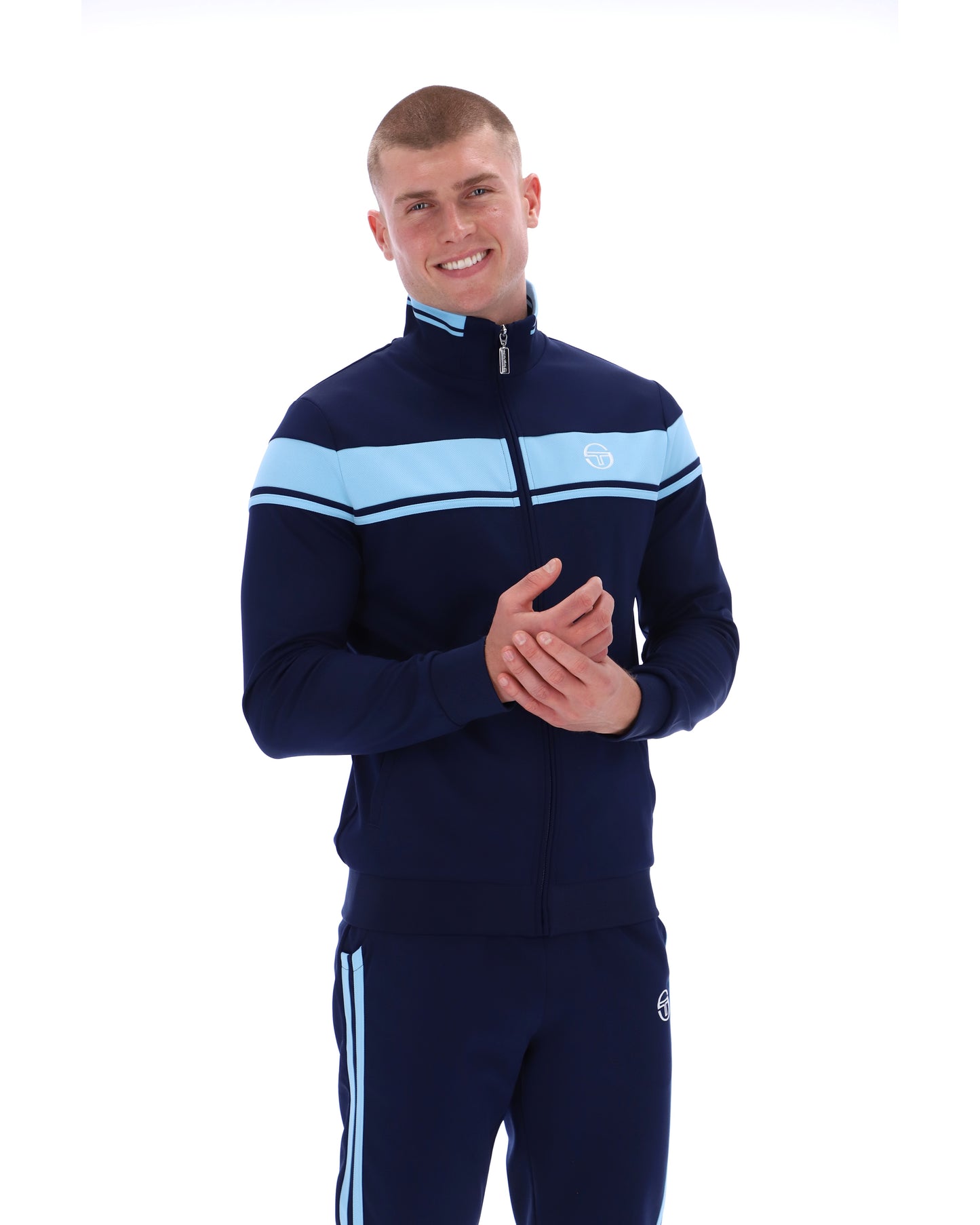 Sergio Tacchini | Damarindo Track Top - Maritime Blue/Baltic Sea