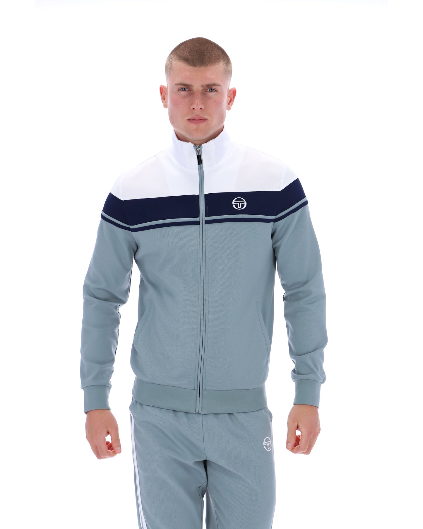 Sergio Tacchini | Damarindo Track Top - Maritime Blue/Lead