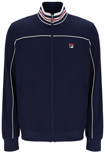 Fila | Federico Tipped Neck Track Jacket - Fila Navy