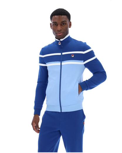 Fila | Giovanni Contrast Panels Track Jacket - Frozen Fjord