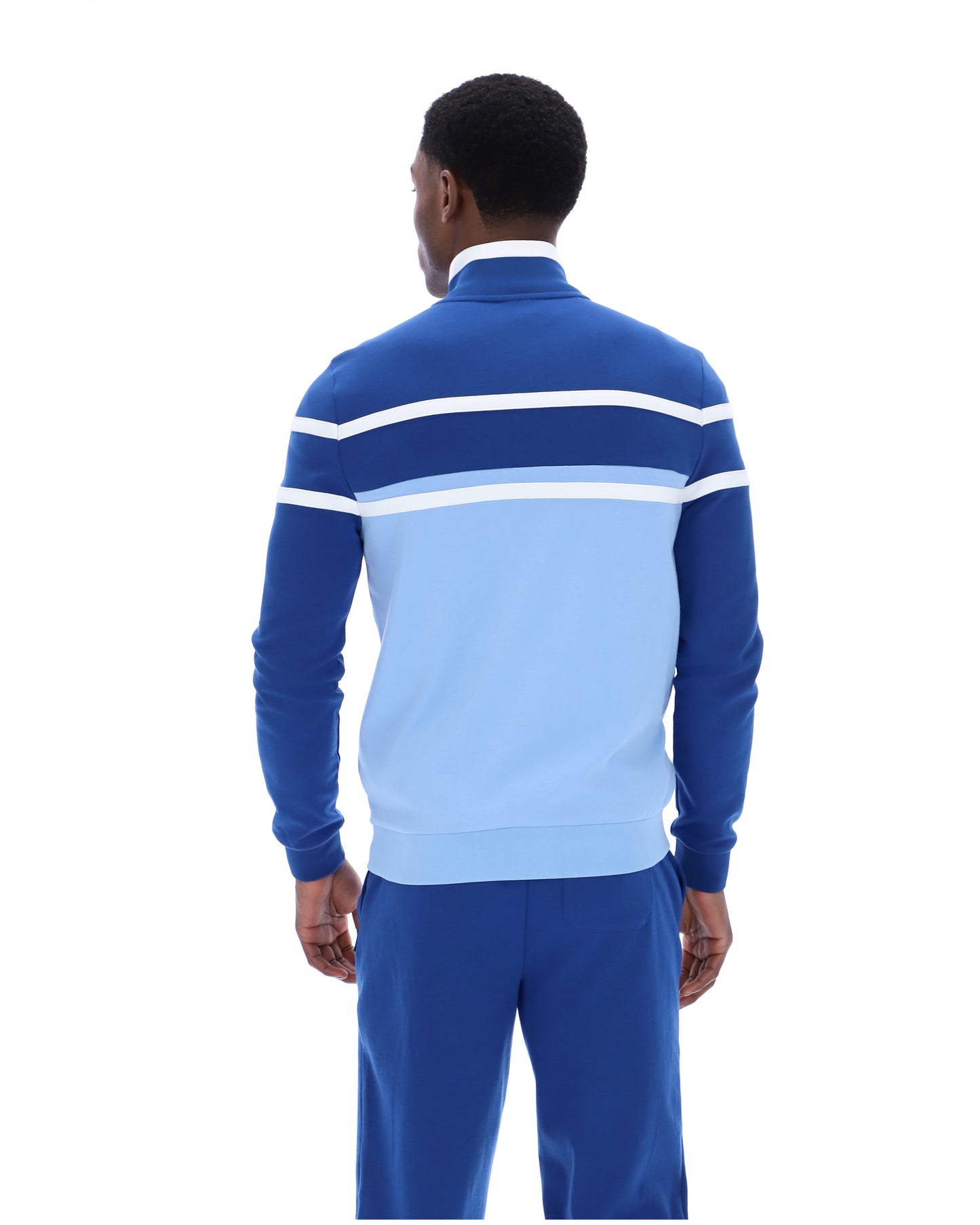 Fila | Giovanni Contrast Panels Track Jacket - Frozen Fjord