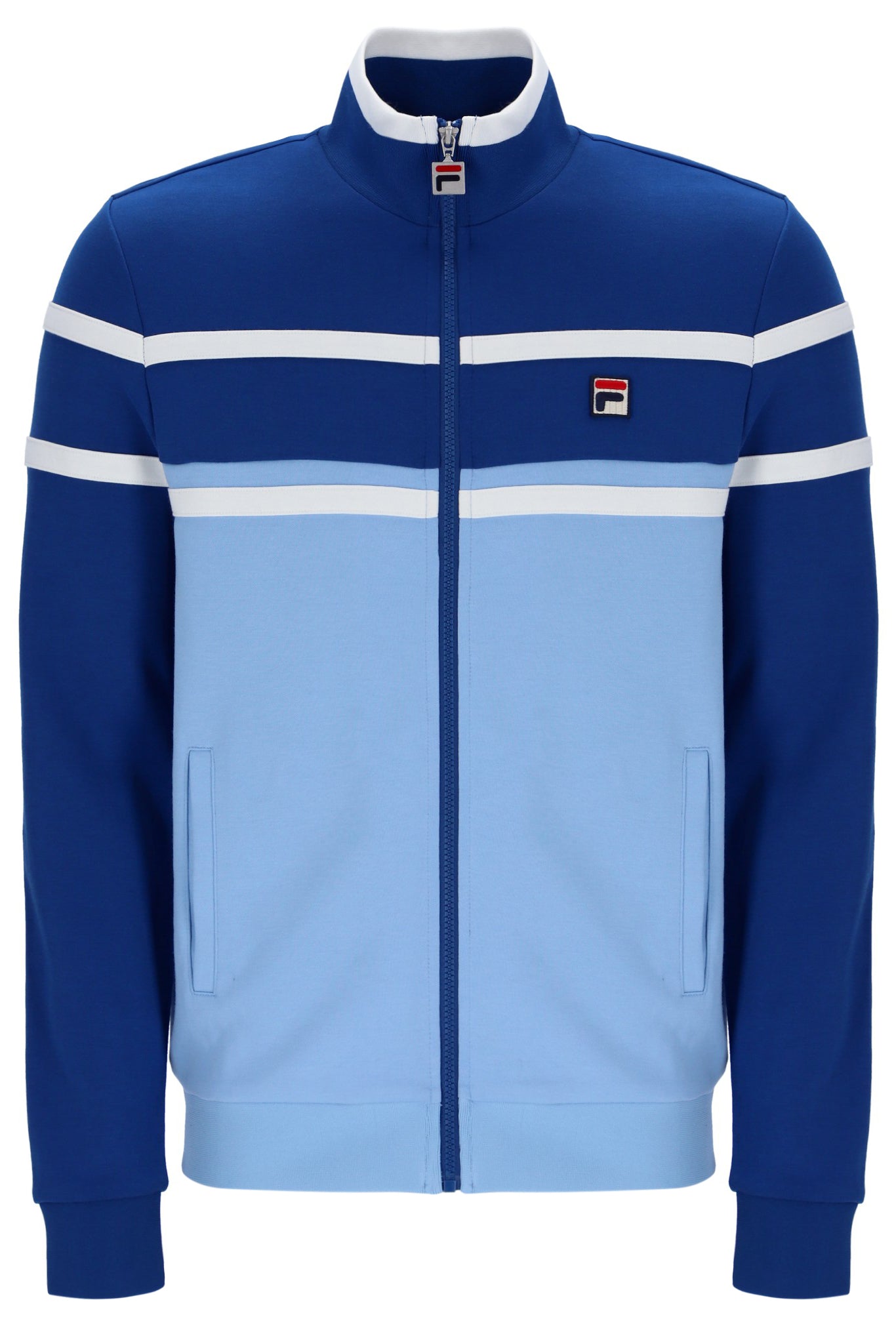 Fila | Giovanni Contrast Panels Track Jacket - Frozen Fjord