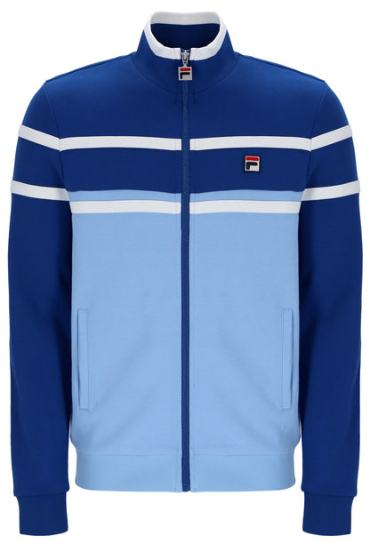 Fila | Giovanni Contrast Panels Track Jacket - Frozen Fjord