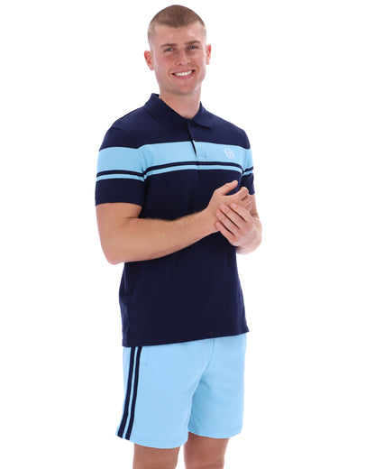 Sergio Tacchini | Young Line Polo - Maritime Blue/Baltic Sea