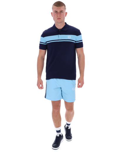 Sergio Tacchini | Young Line Polo - Maritime Blue/Baltic Sea