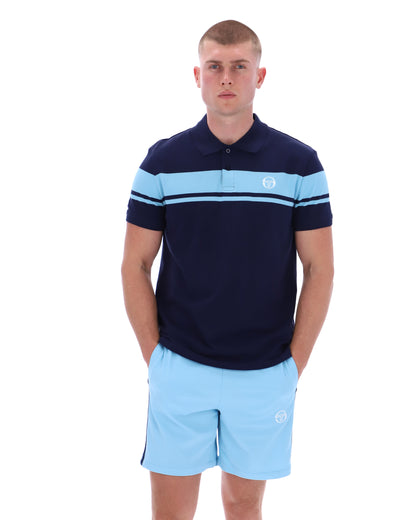 Sergio Tacchini | Young Line Polo - Maritime Blue/Baltic Sea