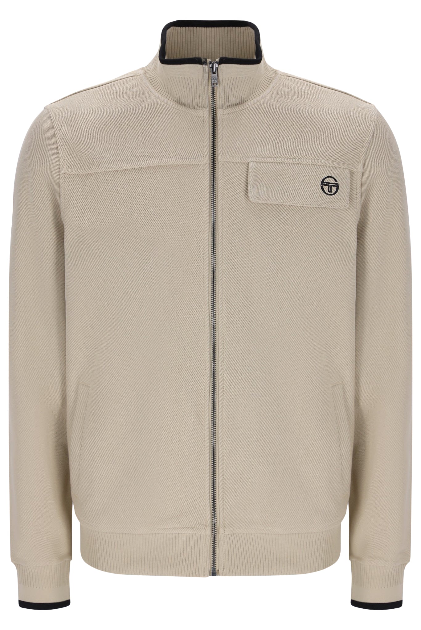Sergio Tacchini Guilio Peyote Mens Track Top Front View