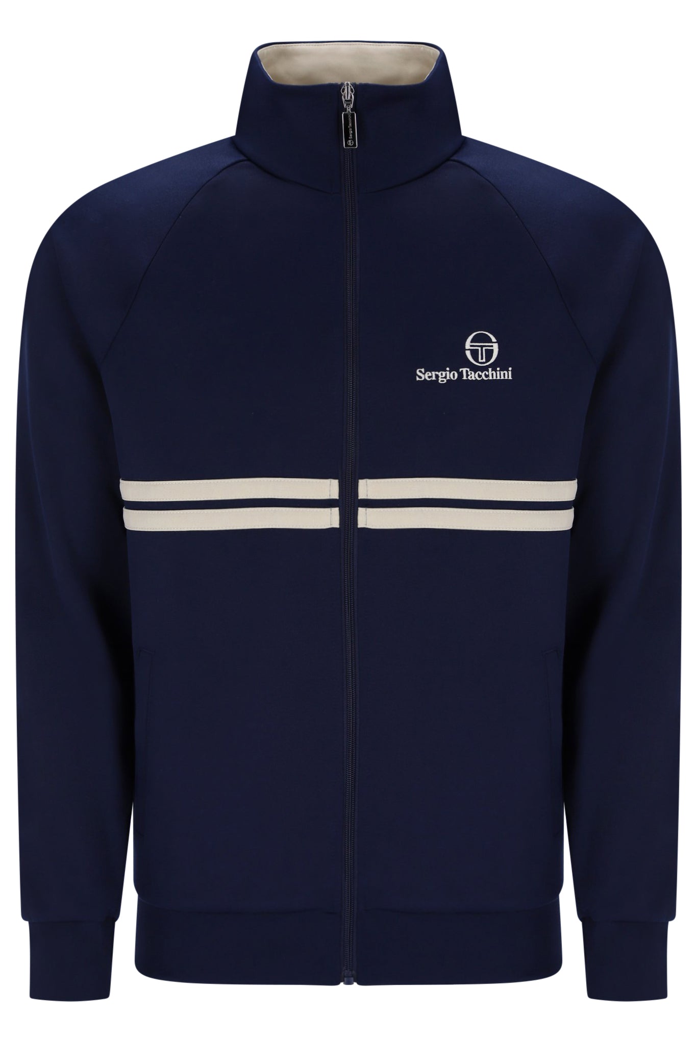Sergio Tacchini New Dallas Track Top Maritime Blue Peyote