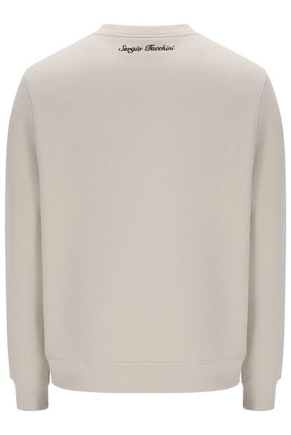 Sergio Tacchini Romano Peyote Sweatshirt Applique Logo Detail
