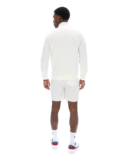 Fila | Rolando 1/4 Zip Neck Sweatshirt - Gardenia