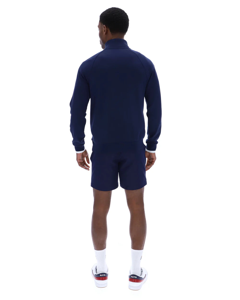 Fila | Rolando 1/4 Zip Neck Sweatshirt - Navy