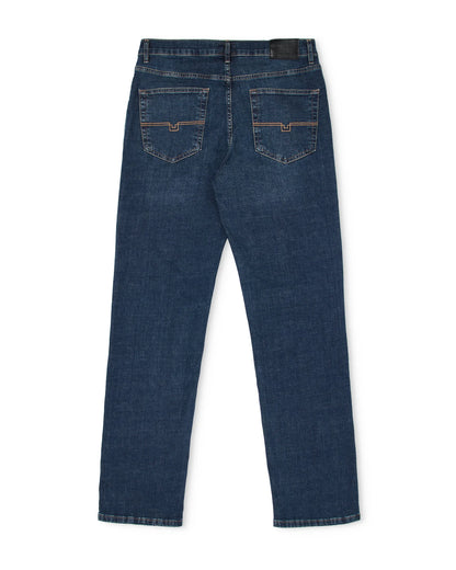 Weekend Offender - Straight Fit Denim Jeans - Dark Vintage