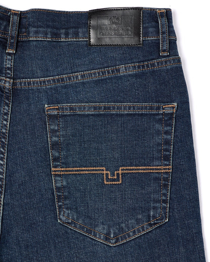 Weekend Offender - Straight Fit Denim Jeans - Dark Vintage
