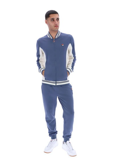 Fila - Settanta Baseball Track Jacket - Vintage Indigo