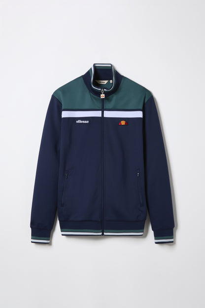Ellesse Vignola Navy Mens Track Jacket Front View