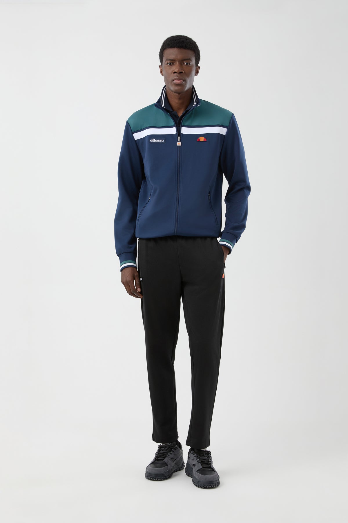 Ellesse Vignola Navy Track Jacket Model