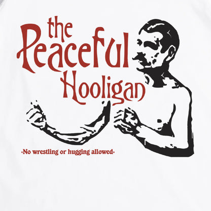 Peaceful Hooligan - Queensbury Tee - White