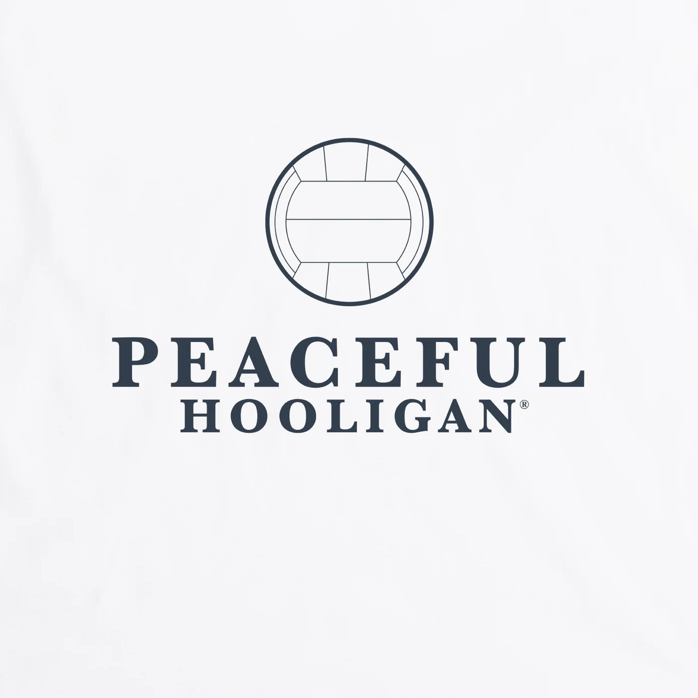 Peaceful Hooligan - Smith Tee - White