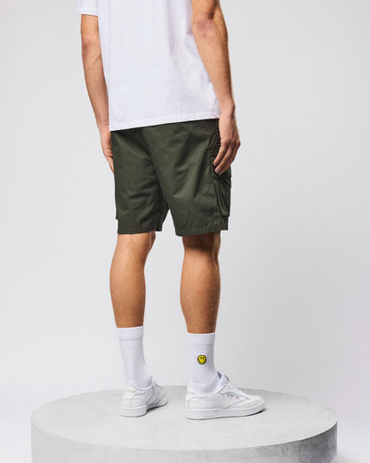 Weekend Offender - Scopello Cargo Short - Black Forest Green