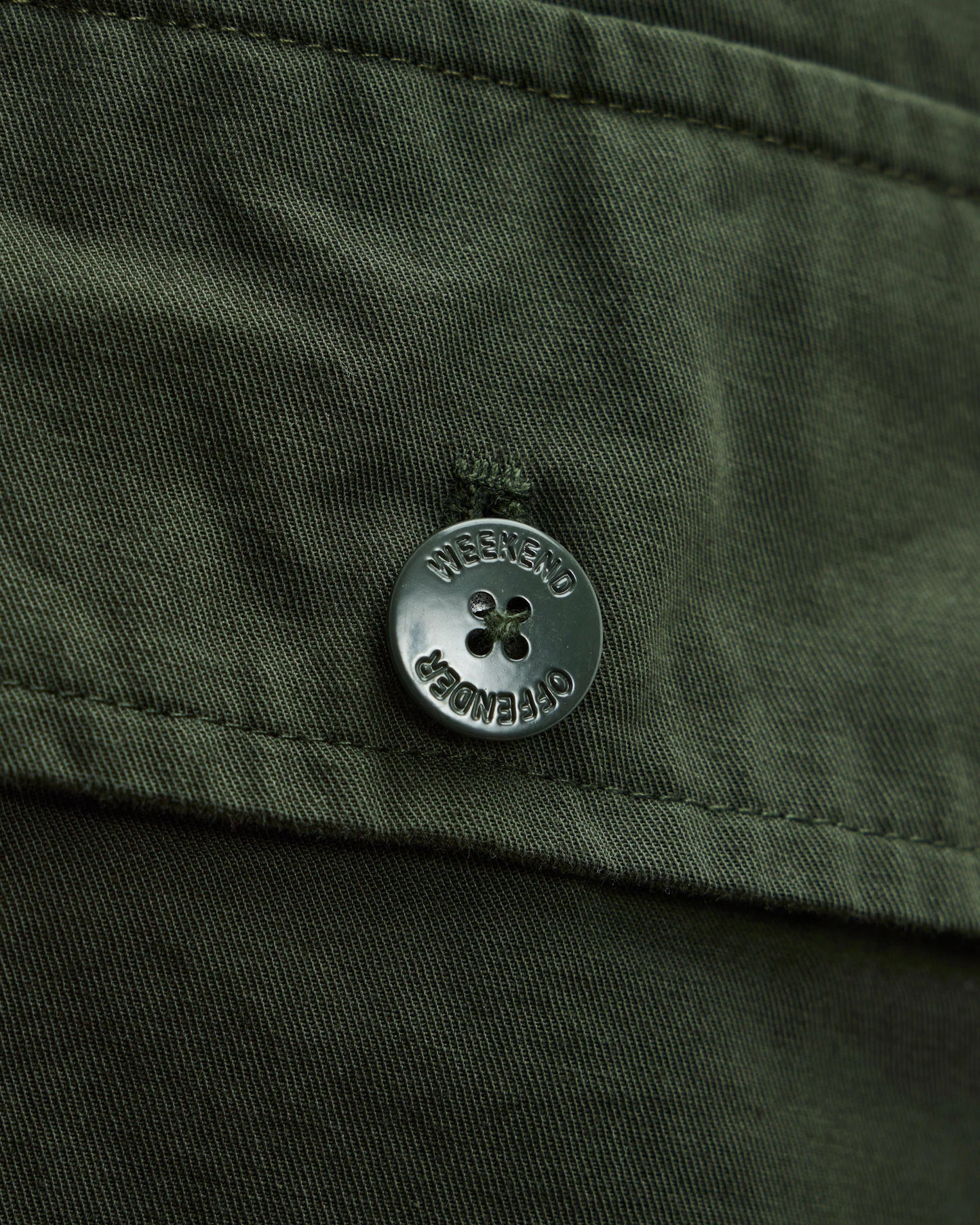 Weekend Offender - Scopello Cargo Short - Black Forest Green