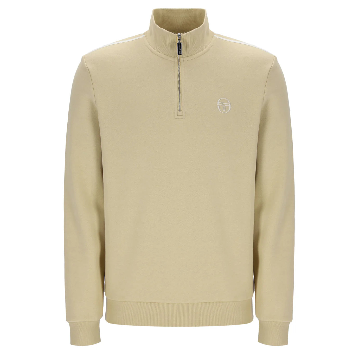 Sergio Tacchini | Locchi 1/4 Zip Sweat - Mojave Desert/Gardenia