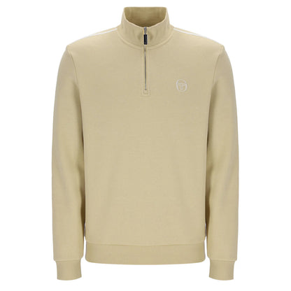 Sergio Tacchini | Locchi 1/4 Zip Sweat - Mojave Desert/Gardenia