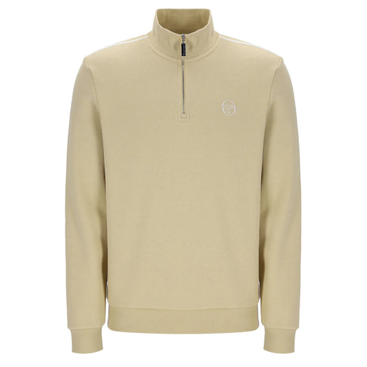 Sergio Tacchini | Locchi 1/4 Zip Sweat - Mojave Desert/Gardenia