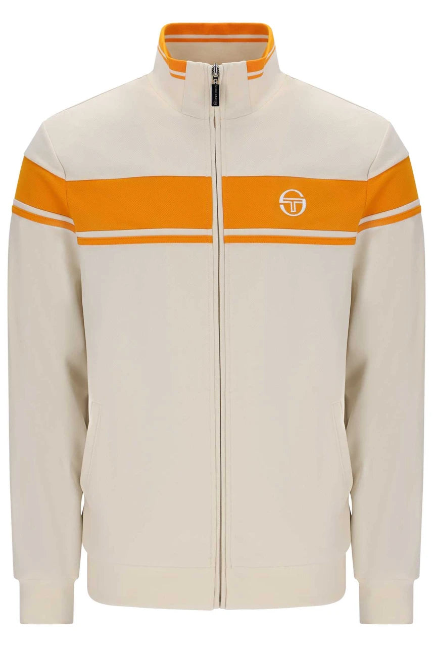 Sergio Tacchini | Damarindo Track Top - Sandshell / Orange Pepper