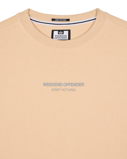Weekend Offender - Raval Sweat - Deep Champagne / Smokey Grey