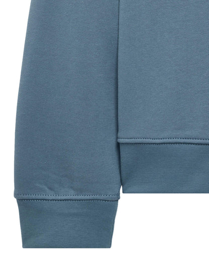 Weekend Offender - Kraviz Quarter Zip Sweatshirt Baltic Blue