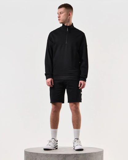 Weekend Offender - Kraviz Quarter Zip Sweatshirt Black