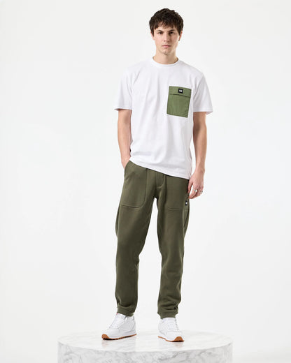 Weekend Offender - Stiniva T-Shirt - White/Sapling Green