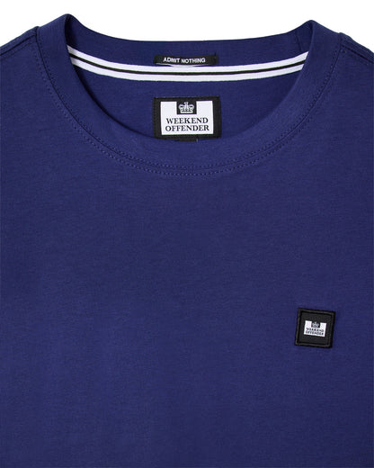 Weekend Offender | Brooklands T-Shirt - Dark Sapphire Blue