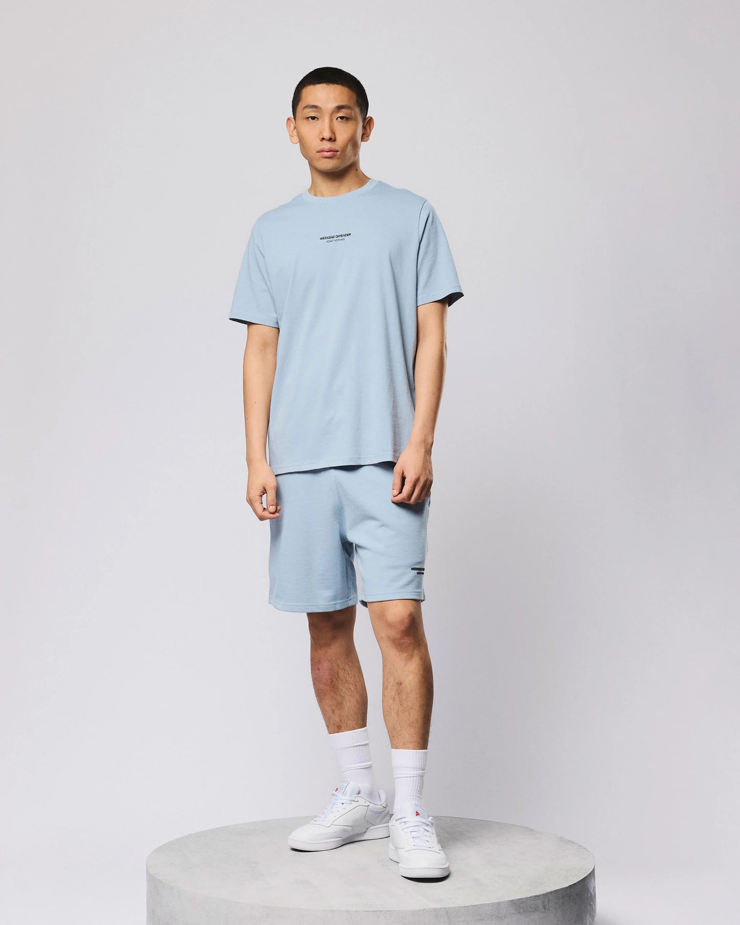 Weekend Offender | Millergrove T-shirt - Blue Tourmaline/Black