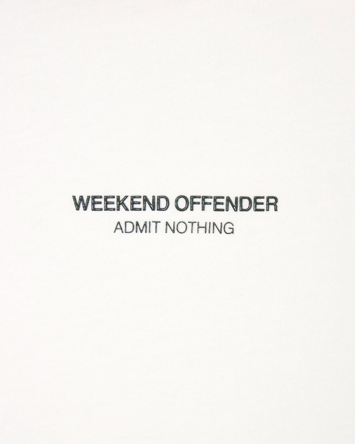 Weekend Offender | Millergrove T-shirt - Ghost/Black Forest Green