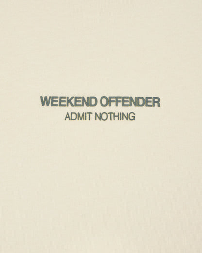 Weekend Offender - Millergrove T-Shirt - Calcium/Black Forest Green