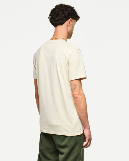 Weekend Offender - Millergrove T-Shirt - Calcium/Black Forest Green