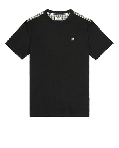 Weekend Offender - Diaz T-Shirt Black/Mid House Check