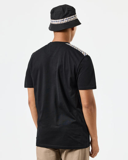 Weekend Offender - Diaz T-Shirt Black/Mid House Check