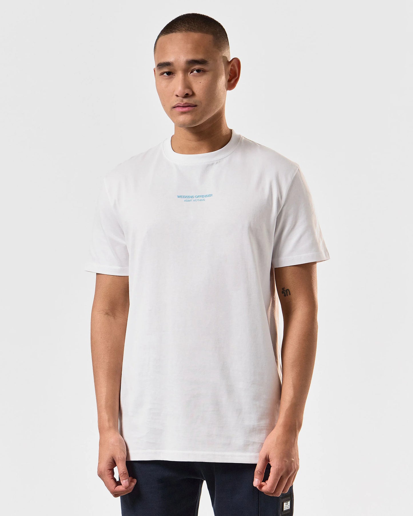 Weekend Offender - Millergrove T-Shirt White/Saltwater Blue