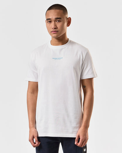 Weekend Offender - Millergrove T-Shirt White/Saltwater Blue