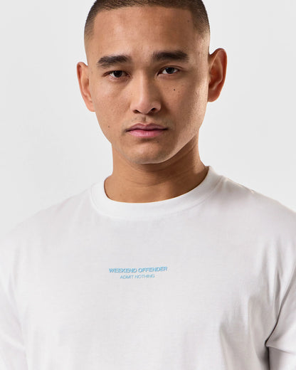 Weekend Offender - Millergrove T-Shirt White/Saltwater Blue