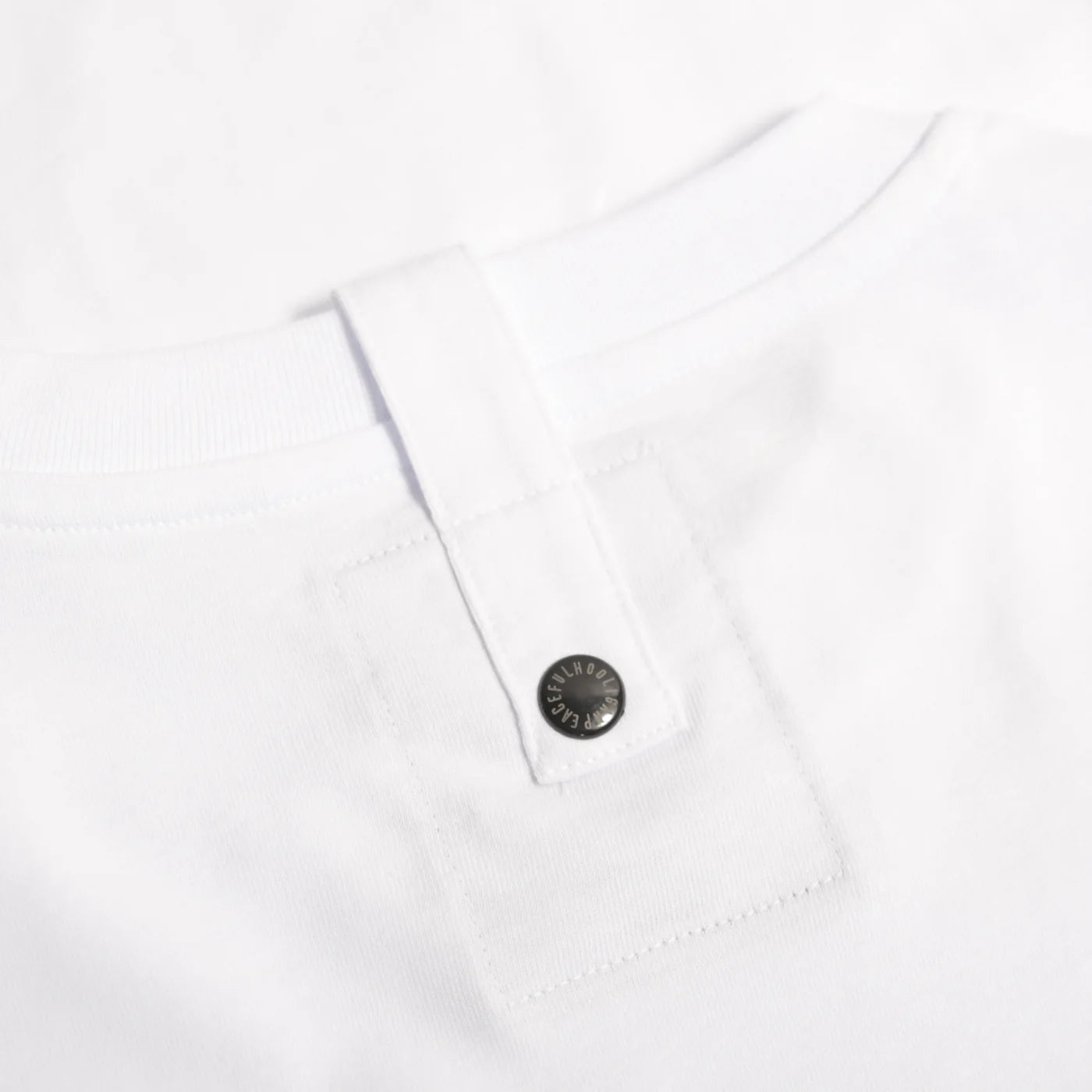 Peaceful Hooligan - Camo Dove Tee - White
