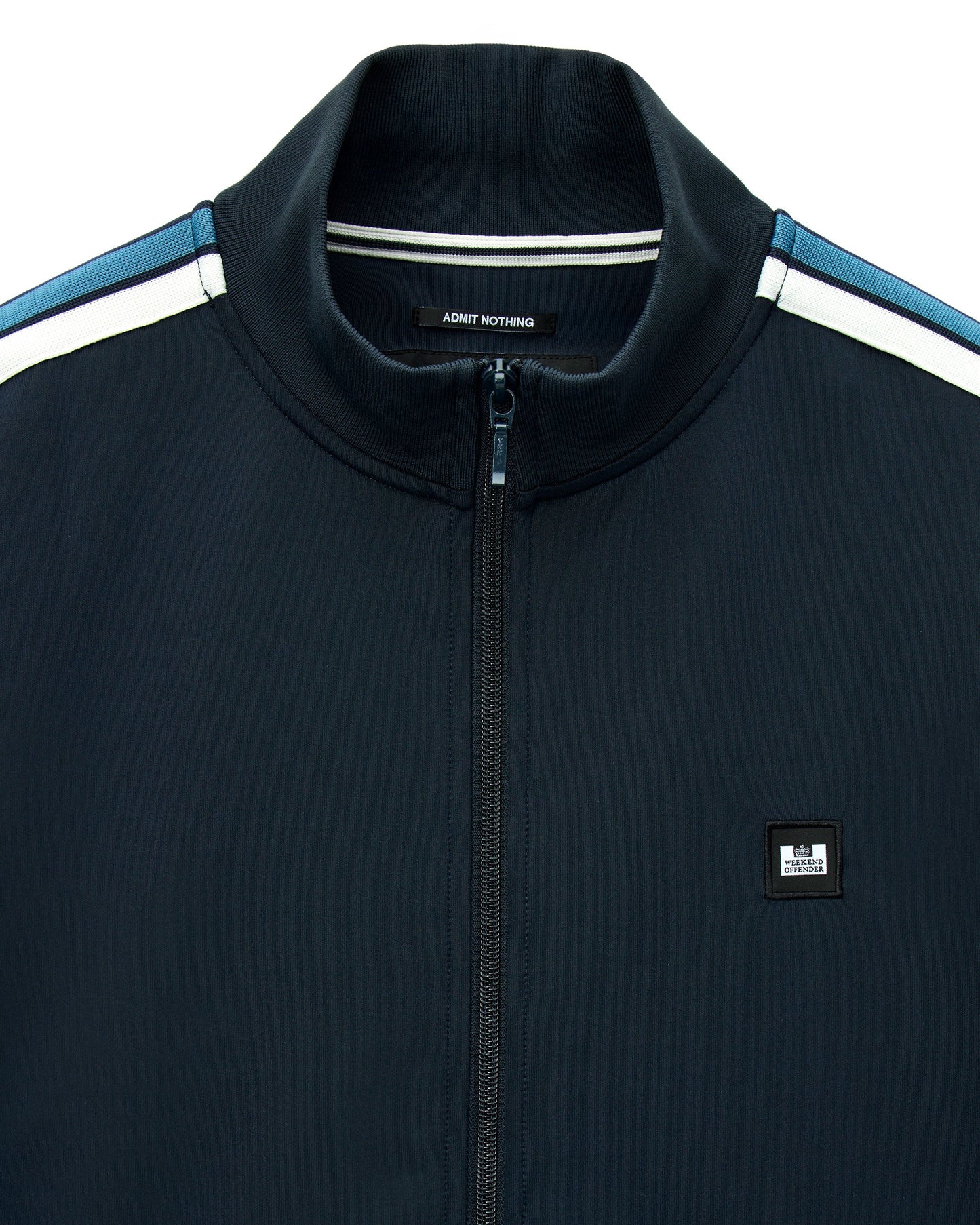 Weekend Offender Cultra Track Top Tape and Chest Badge Detail