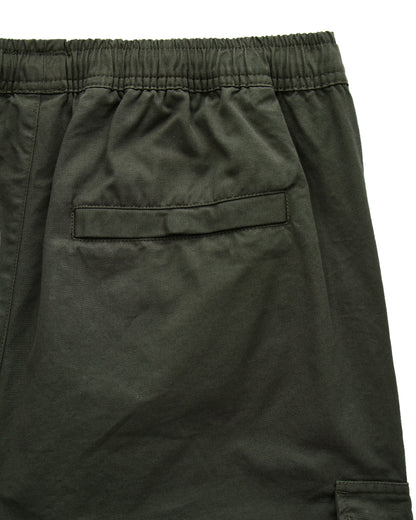 Weekend Offender - Eldon Relaxed Cargo Pants - Black Forest Green