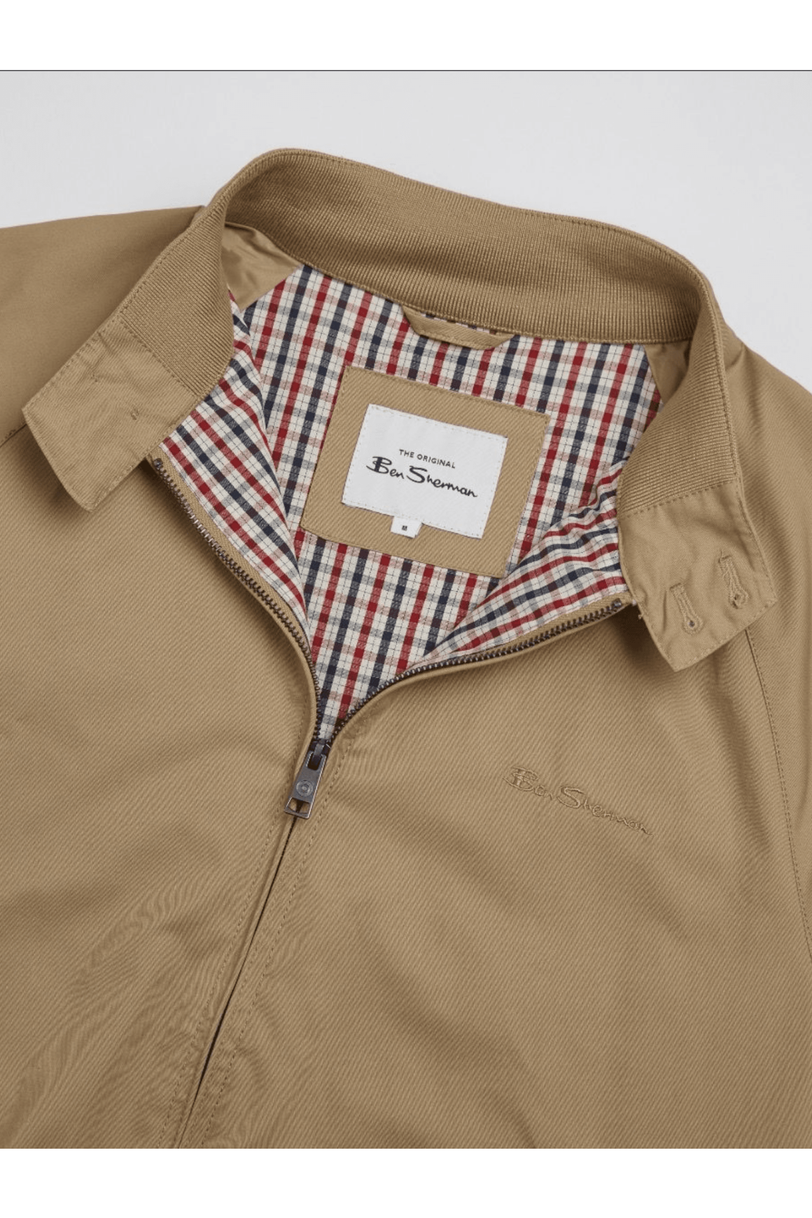 Ben Sherman - Signature Harrington Jacket - Sand