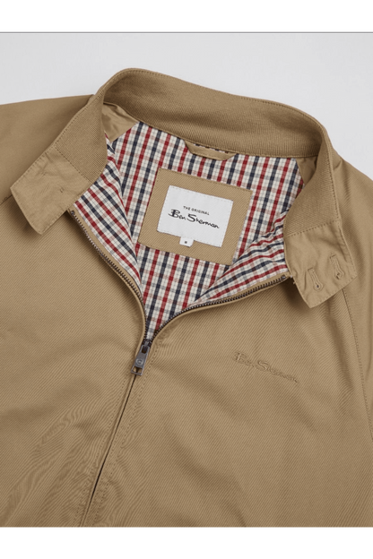 Ben Sherman - Signature Harrington Jacket - Sand