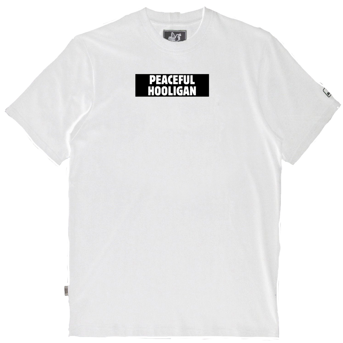 Peaceful Hooligan - Box Logo White