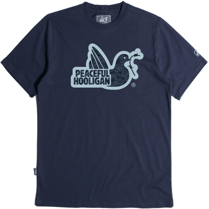 Peaceful Hooligan - DPM DOVE T-SHIRT NAVY